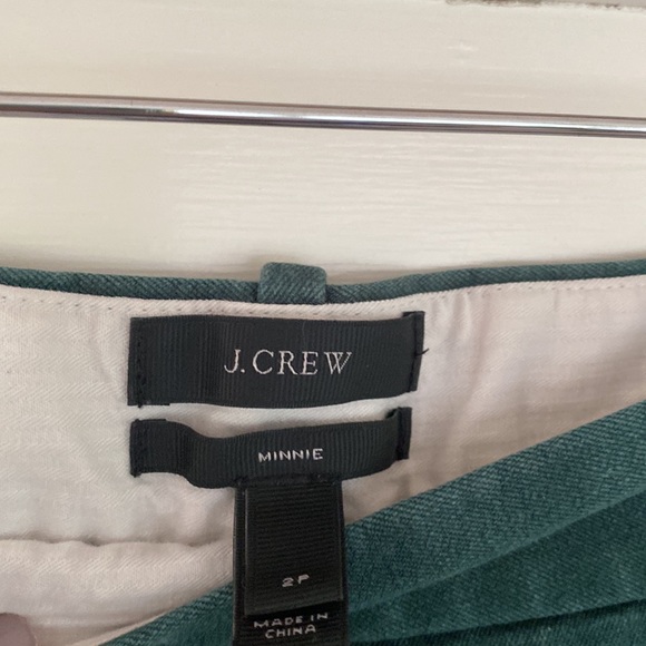 J. Crew Original Minnie pants in Hunter Green - Picture 3 of 5